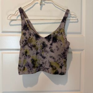 lululemon athletica Tie-Dye Tank Top in Black and Green